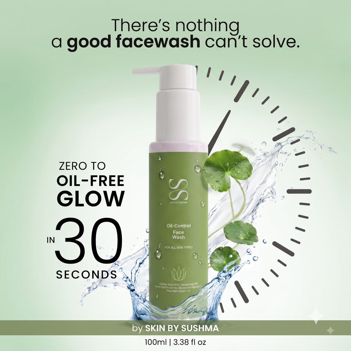 Brightening Oil-Control Face Wash – 50ml