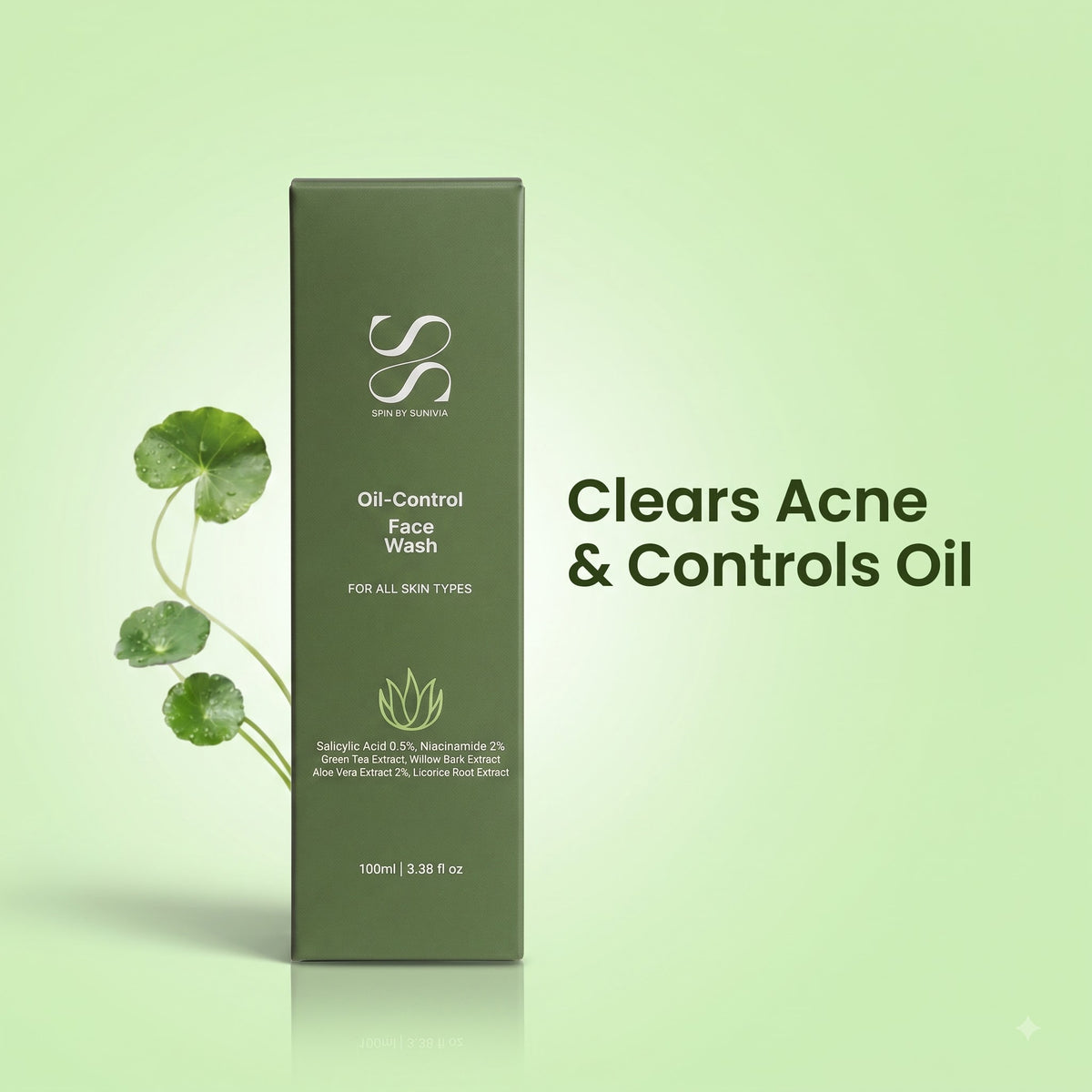Brightening Oil-Control Face Wash – 50ml